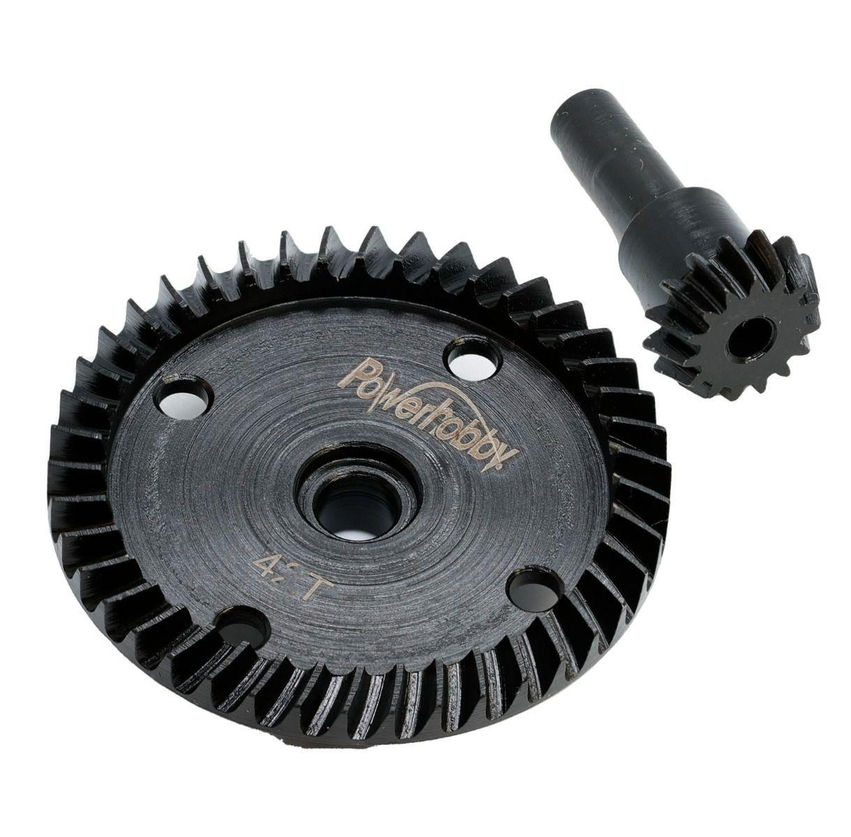 Powerhobby Ring Pinion 43T 13T Hardened Steel 3.30 Ratio Arrma 6s Infraction