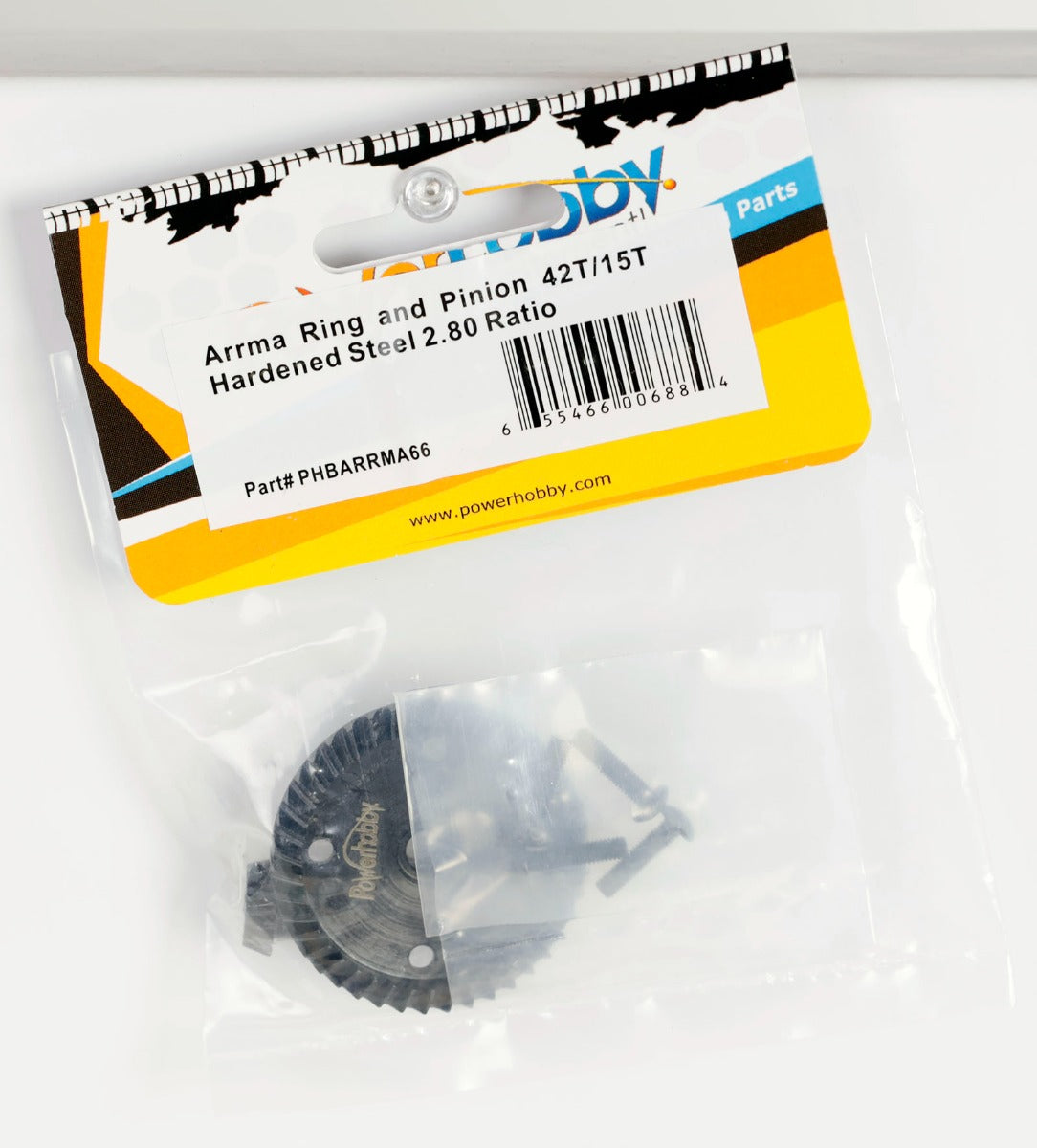 Powerhobby Arrma Ring / Pinion 42T / 15T Hardened Steel 2.80 Ratio Arrma 6s