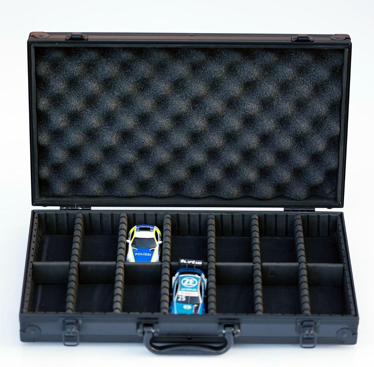 1/43 Scale Diecast Slot Car Metal Carrying Case For Carrera MiniChamps Greenlight ixo