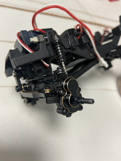 Powerhobby FMS FCX24 Brass Front / Rear Portal Housing
