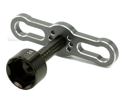 Powerhobby 24mm Aluminum T-Handle Hex Wheel Wrench RC Tools