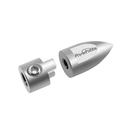 Powerhobby Ss Conical Bullet M4 Prop Nut & Drive Dog FOR Traxxas M41 Dcb Spartan