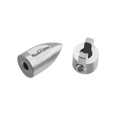 Powerhobby Ss Conical Bullet M4 Prop Nut & Drive Dog FOR Traxxas M41 Dcb Spartan