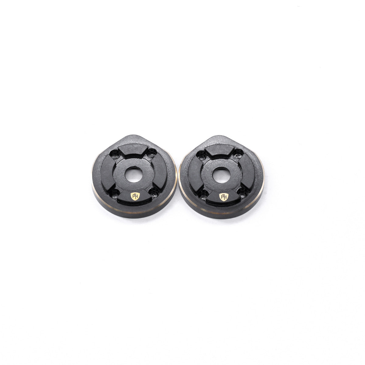 Powerhobby Outer Brass portal Covers Front or Rear Axial Capra / SCX10 III 50Grams