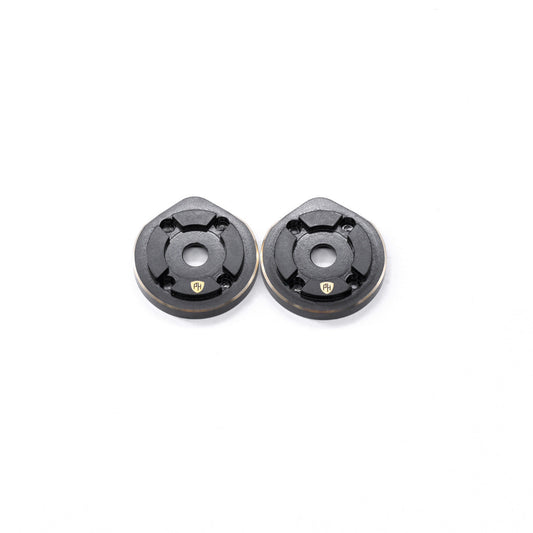 Powerhobby Outer Brass portal Covers Front or Rear Axial Capra / SCX10 III 50Grams