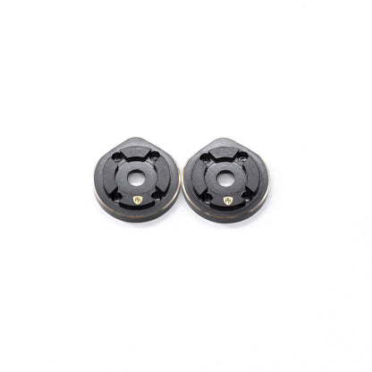 Powerhobby Outer Brass portal Covers Front or Rear Axial Capra / SCX10 III 50Grams