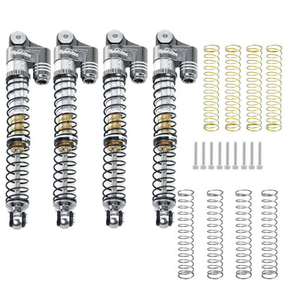 Powerhobby 1/24 Axial SCX24 Aluminum 58mm Long Travel Shocks Jeep Bronco Gray