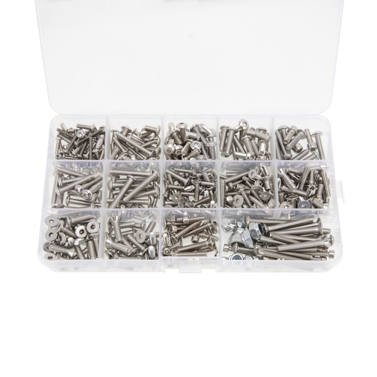 Powerhobby Stainless Steel Screws Kit Set Box Axial SCX10III 430pcs