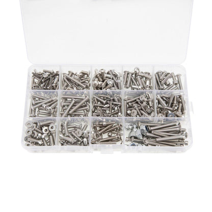 Powerhobby Stainless Steel Screws Kit Set Box Axial SCX10III 430pcs