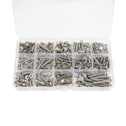 Powerhobby Stainless Steel Screws Box 433Pcs Axial 1/6 SCX6