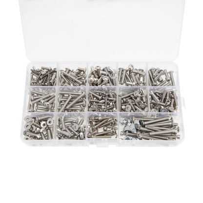Powerhobby Stainless Steel Screws Box 433Pcs Axial 1/6 SCX6