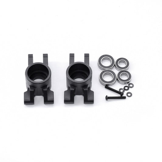Powerhobby Aluminum Rear Axle Mount w Bearings FOR Traxxas Sledge Black