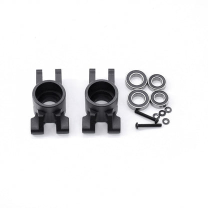 Powerhobby Aluminum Rear Axle Mount w Bearings FOR Traxxas Sledge Black