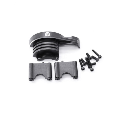 Powerhobby Aluminum Main Gear Cover FOR Traxxas Sledge Black