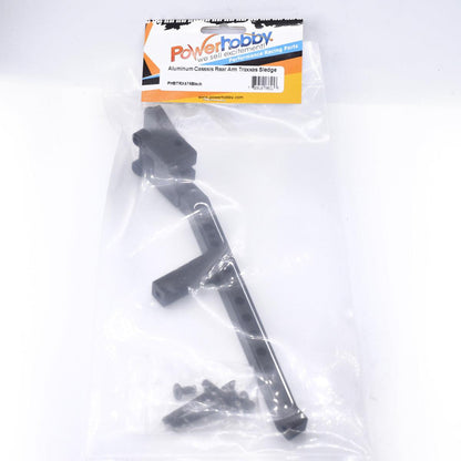 Powerhobby Aluminum Chassis Rear Arm FOR Traxxas Sledge Black