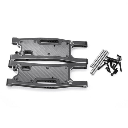 Powerhobby Aluminum  Rear Arms FOR Traxxas Sledge Black