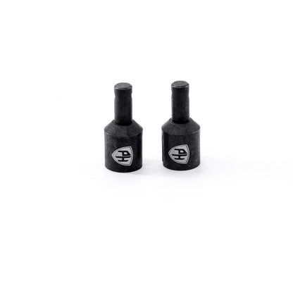 Powerhobby Front / Rear Differential Adapters FOR Traxxas Sledge Black