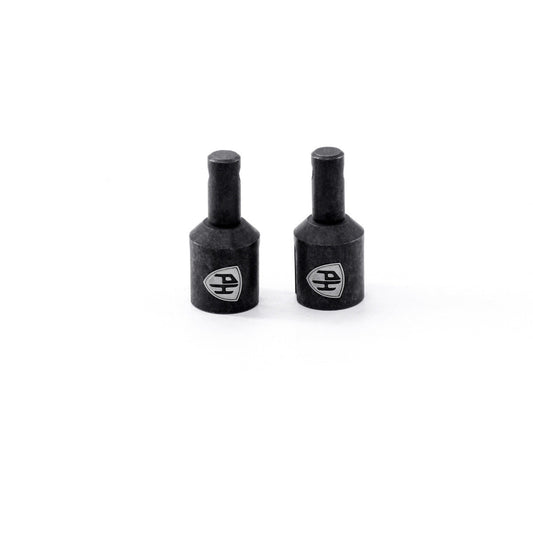 Powerhobby Front / Rear Differential Adapters FOR Traxxas Sledge Black