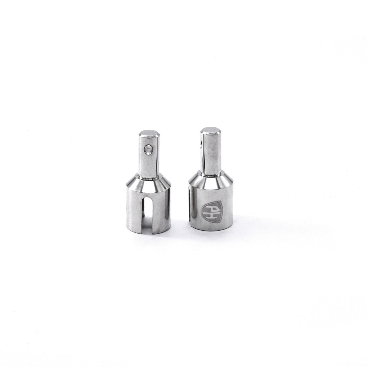 Powerhobby Front / Rear Differential Adapters FOR Traxxas Sledge Silver