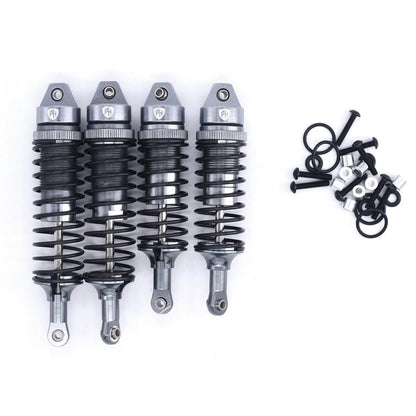 Powerhobby Front & Rear Shocks (4) FOR Traxxas Slash 2WD 4WD Titanium