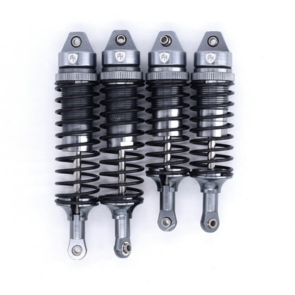 Powerhobby Front & Rear Shocks (4) FOR Traxxas Slash 2WD 4WD Titanium