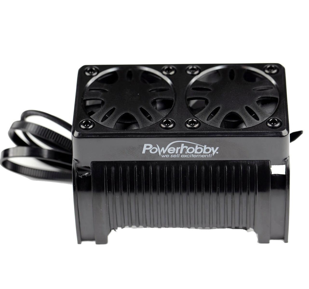 Powerhobby 1/5 Twin Motor Cooling / Heat Sink Fan with Housing 55mm