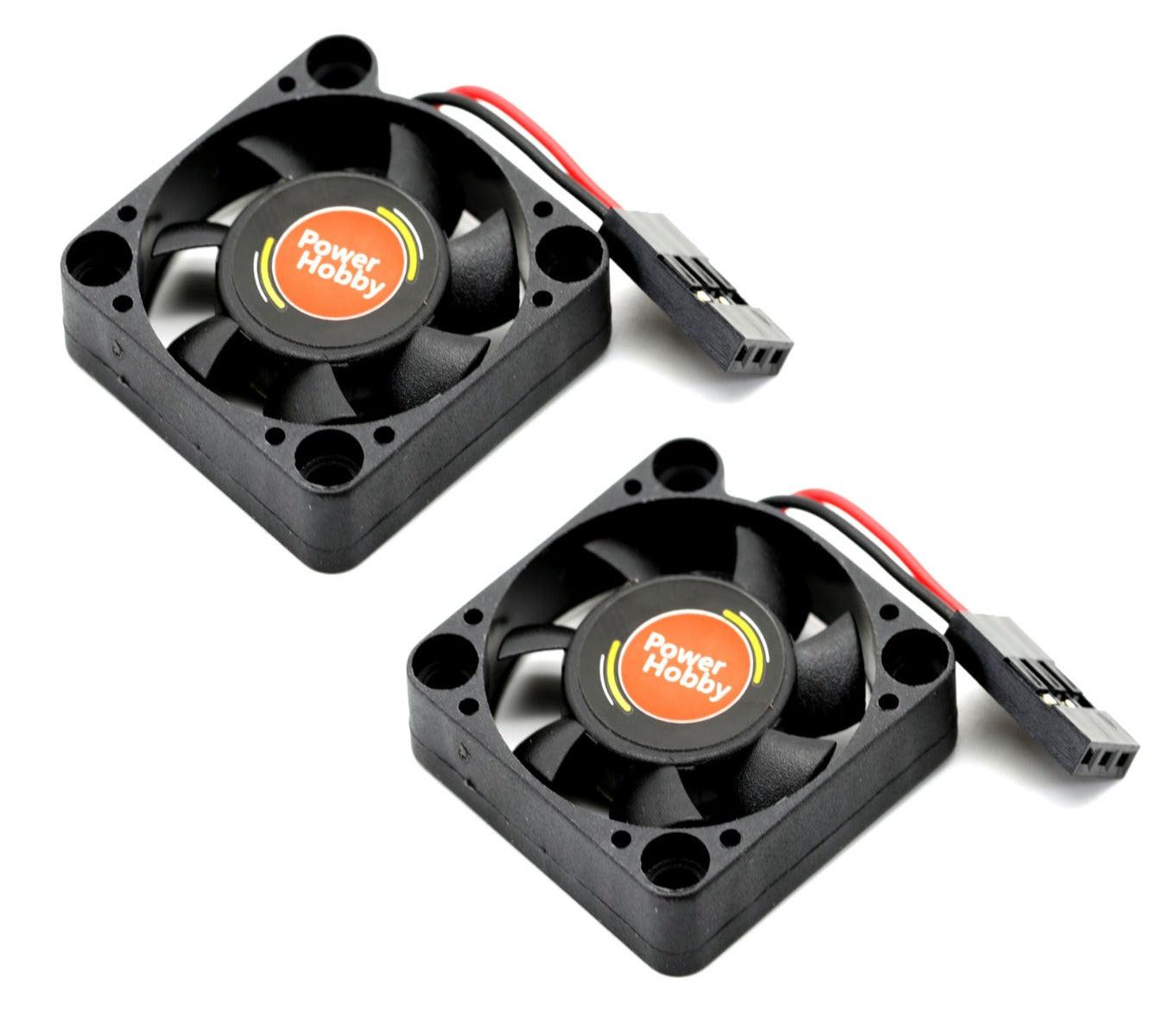 Powerhobby 30x30x7mm ESC Fans 2 Pack Tekno