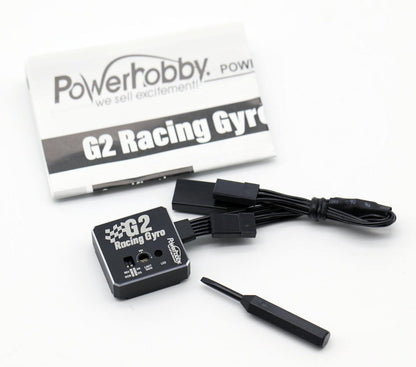 Powerhobby G2 High Stability Racing Drift Tuned RC Gyro w Aluminum Case