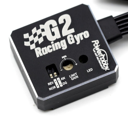 Powerhobby G2 High Stability Racing Drift Tuned RC Gyro w Aluminum Case