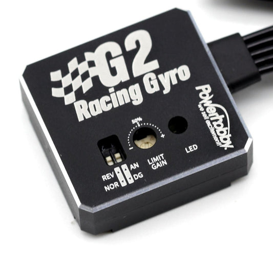 Powerhobby G2 High Stability Racing Drift Tuned RC Gyro w Aluminum Case