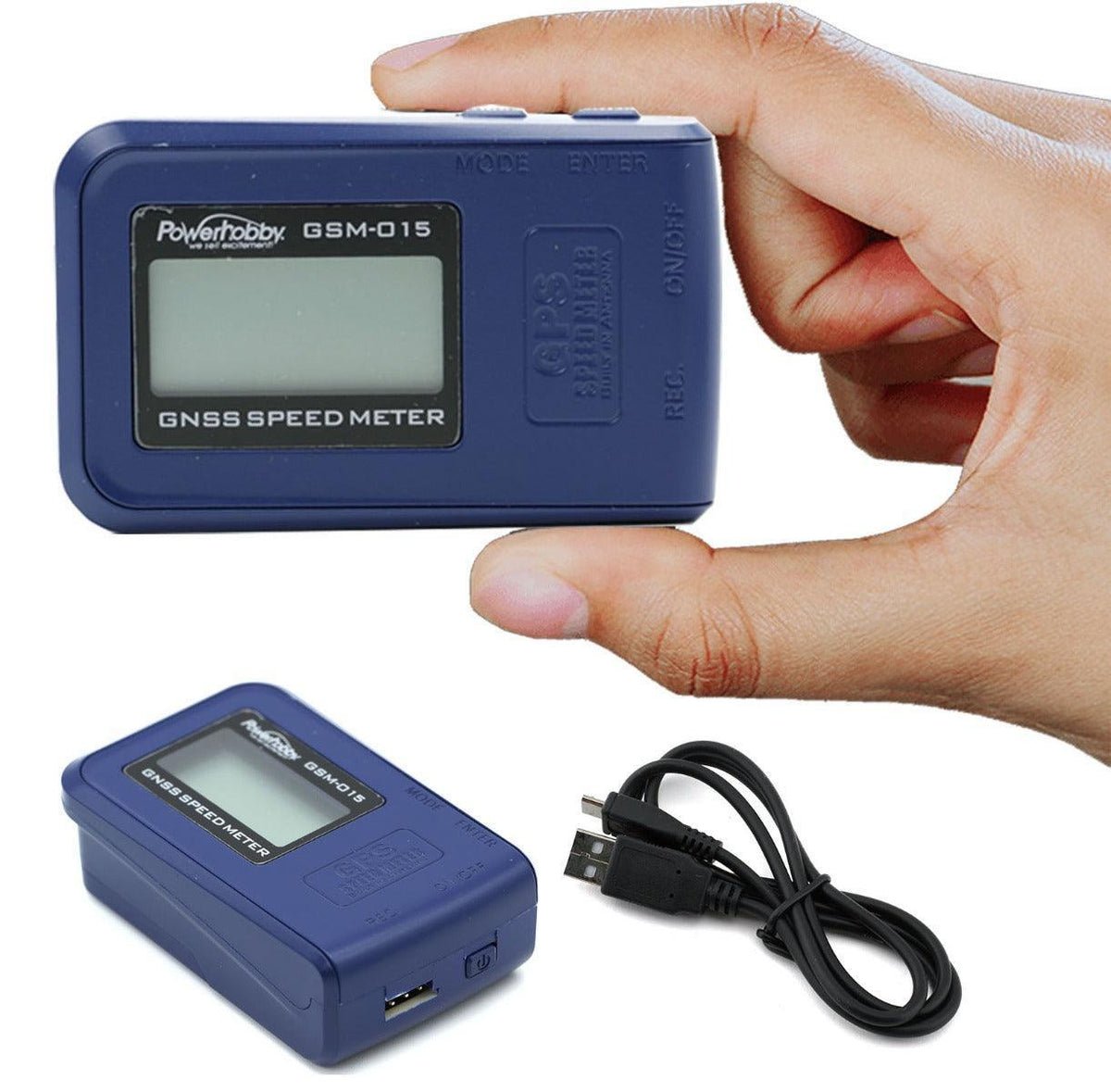 Powerhobby GNSS RC GPS Speed Meter Global Navigation Satellite System GSM-015