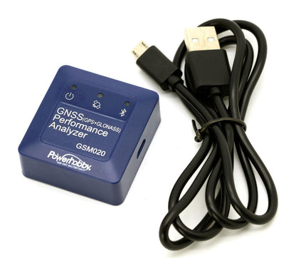 Powerhobby GNSS Performance Analyzer Bluetooth SPEED METER & Data Logger GPS