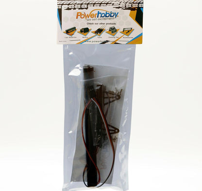 PowerHobby 147MM RC Double Row LED Lightbar w/Controller for 1/10 Jeep