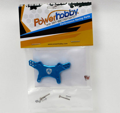 PowerHobby LOSI 1/18 Mini-T 2.0 Aluminum Front Shock Tower Minit 2.0 Blue