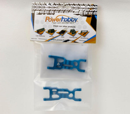 PowerHobby LOSI 1/18 Mini-T 2.0 Aluminum Front Lower Suspension Arms Blue