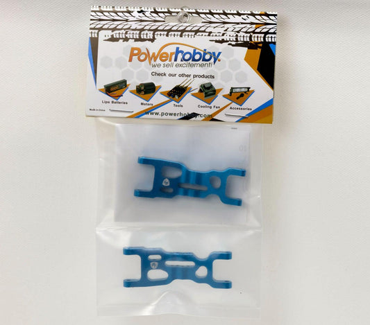 PowerHobby LOSI 1/18 Mini-T 2.0 Aluminum Front Lower Suspension Arms Blue