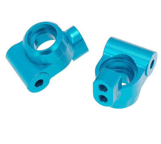 PowerHobby LOSI 1/18 Mini-T 2.0 Aluminum Rear Knuckles MiniT Blue