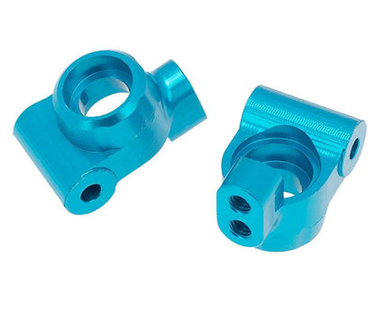 PowerHobby LOSI 1/18 Mini-T 2.0 Aluminum Rear Knuckles MiniT Blue