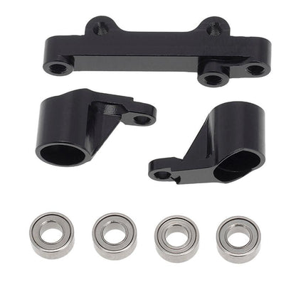 PowerHobby LOSI 1/18 Mini-T 2.0 Aluminum Steering Assembly MiniT Black