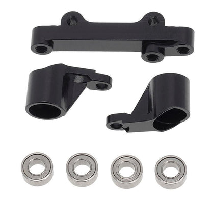 PowerHobby LOSI 1/18 Mini-T 2.0 Aluminum Steering Assembly MiniT Black