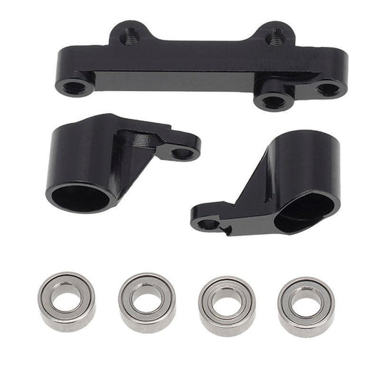 PowerHobby LOSI 1/18 Mini-T 2.0 Aluminum Steering Assembly MiniT Black
