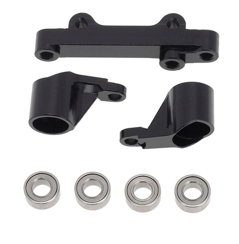 PowerHobby LOSI 1/18 Mini-T 2.0 Aluminum Steering Assembly MiniT Black