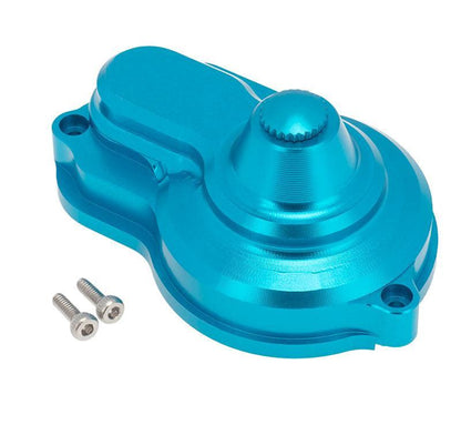 PowerHobby LOSI 1/18 Mini-T 2.0 Aluminum Rear Main Gear Cover MiniT Blue