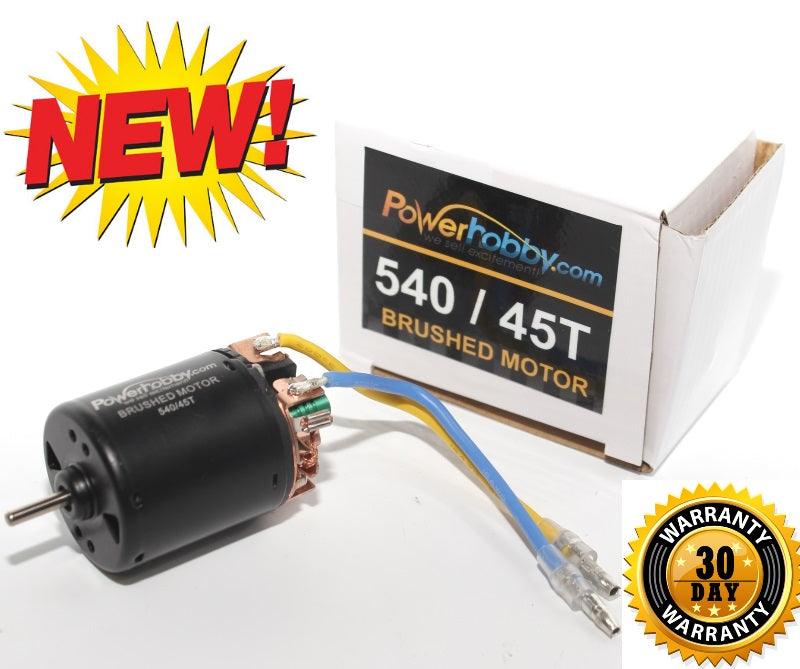 Powerhobby 540 45T Brush Brushed Motor For Rock Crawler SCX10 Wraith Assender
