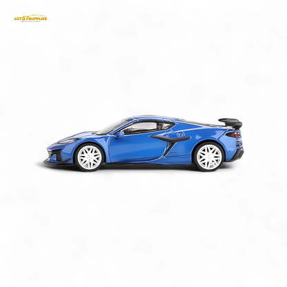 Mini GT Chevrolet Corvette Z06 2023 Elkhart Lake Blue 1:64
