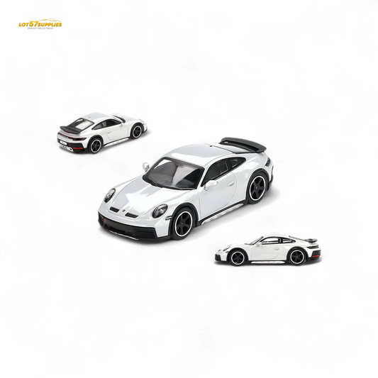 Mini-GT Porsche 911 Dakar Ice Gray Metallic #891 1:64