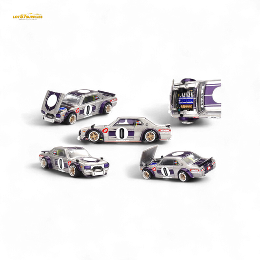 Mini GT x Kaido House Nissan Skyline KPCG10 Kaido Works V1 1:64 KHMG165