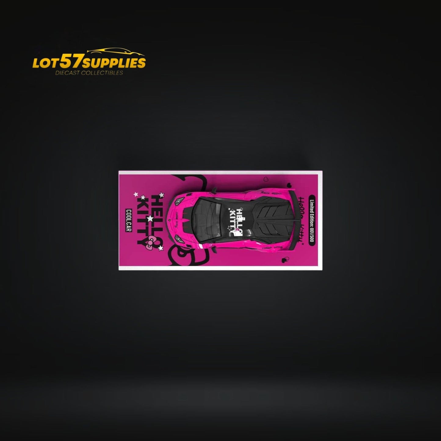 (Pre-Order) Cool Car Lamborghini GT EVO Dark Pink Ordinary 1:64