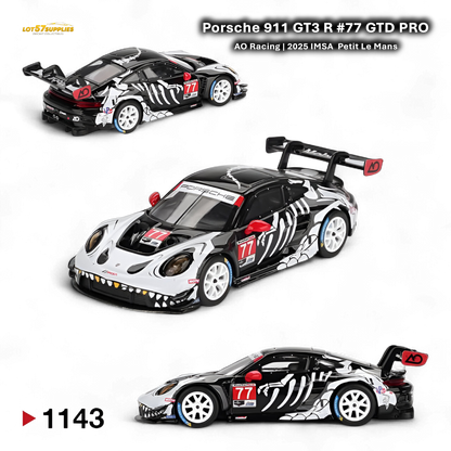 Mini GT Porsche 911 GT3 R Skeleton 1:64