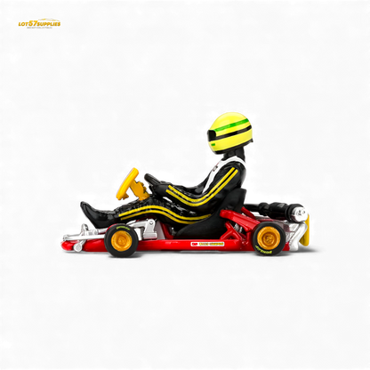 (Pre-Order) Mini GT Senna Kart Formula K #9 1981 Karting World Championship 1:64